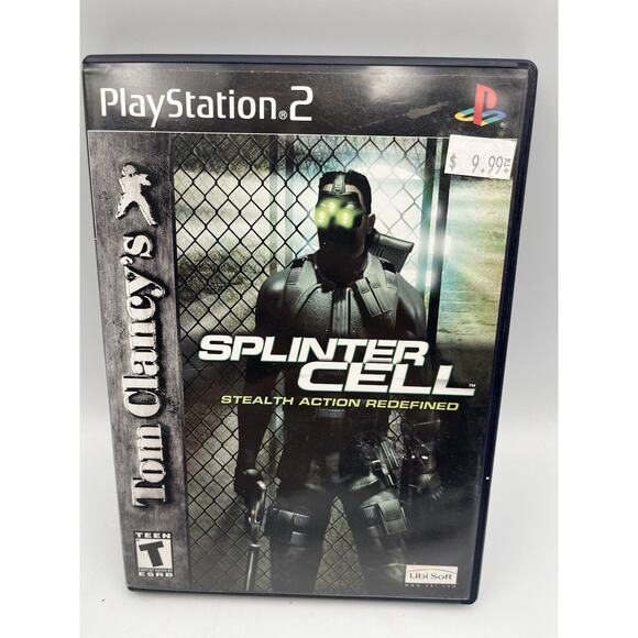 Tom Clancy's Splinter Cell (Sony PlayStation 2, 2003) Complete In Box - Picture 1 of 9